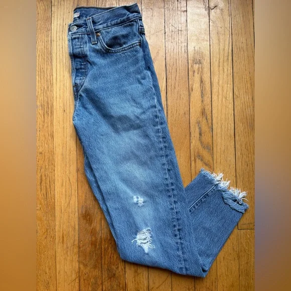 Classic Blue Denim Jeans - Picture 3 of 8